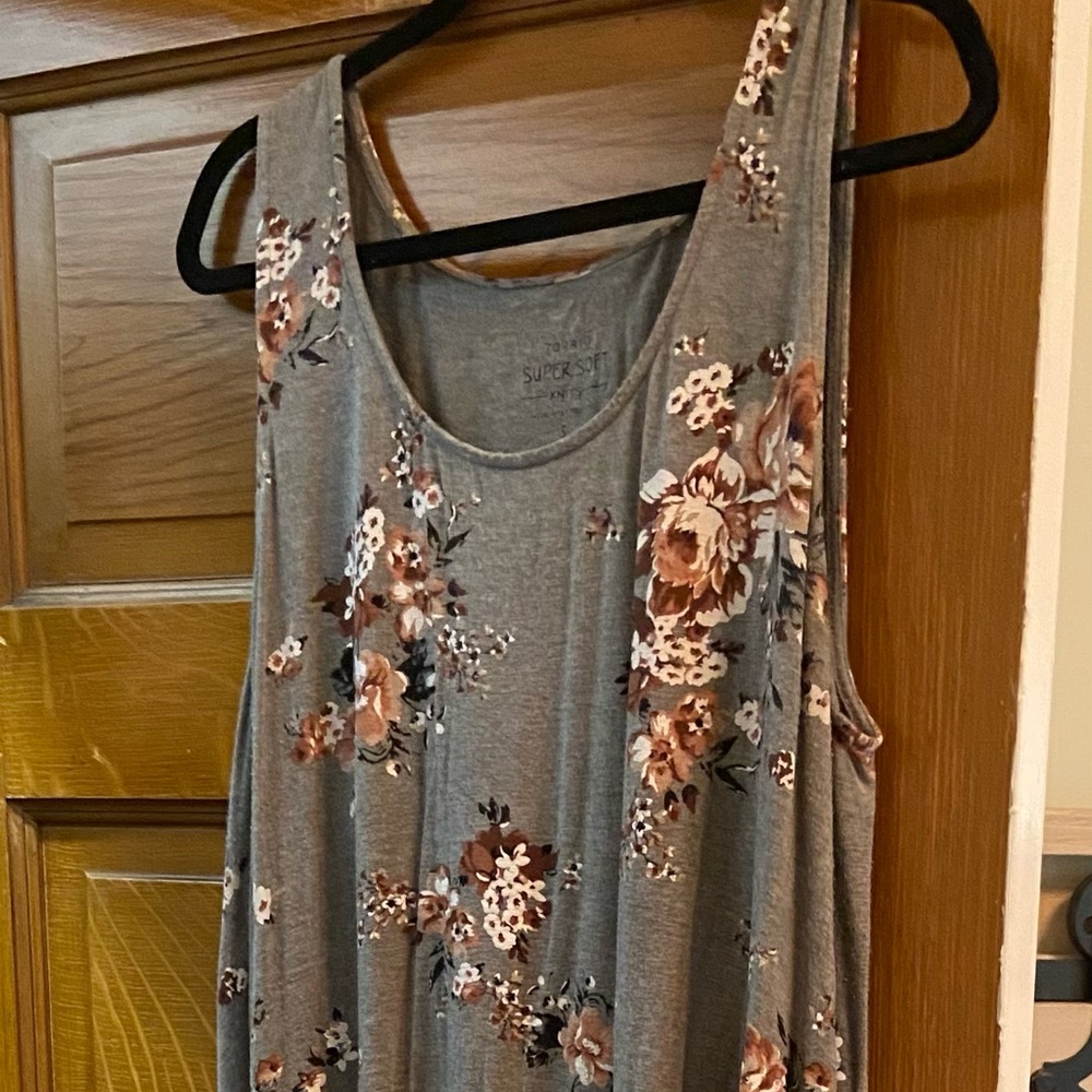 Torrid long sleeveless dress